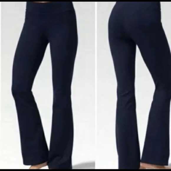 CAbi Pants - CABI Flare Run Around Pants, Knit, Elastic Waist